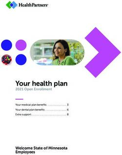 Your health plan - Welcome State of Minnesota - HealthPartners