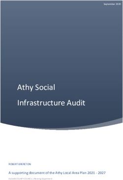 Athy Social Infrastructure Audit - ROBERT BRERETON A supporting document of the Athy Local Area Plan 2021 2027 - Kildare County Council's ...