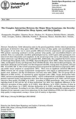 The Complex Interaction Between the Major Sleep Symptoms, the Severity of Obstructive Sleep Apnea, and Sleep Quality