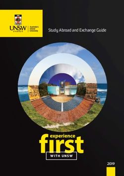 Study Abroad and Exchange Guide 2019 - UNSW International