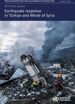 Earthquake response in Türkiye and Whole of Syria