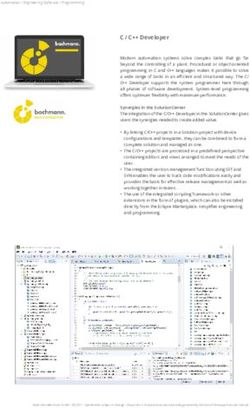 C / C++ Developer - Bachmann electronic