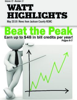 Beat the Peak WATT HIGHLIGHTS - Earn up to $48 in bill credits per year! - Jackson County REMC