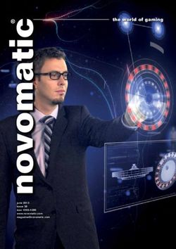 The world of gaming - Novomatic