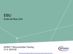 EBU External Bus Unit - AURIX Microcontroller Training V1.0 2019-03 ...