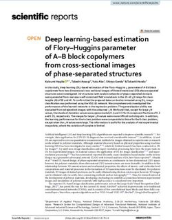 Deep learning based estimation of Flory-Huggins parameter of A-B block copolymers from cross sectional images of phase separated structures