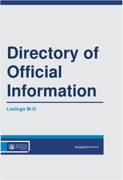 Directory of Official Information - Listings M-O - Ministry of Justice