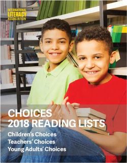 CHOICES 2018 READING LISTS - Children's Choices Teachers' Choices Young Adults' Choices - International Literacy Association