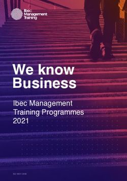 We know Business Ibec Management Training Programmes 2021 - Ibec Training
