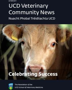 UCD Veterinary Community News - Nuacht Phobal Tréidliachta UCD - Celebrating Success - Autumn 2019