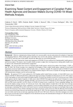 Examining Tweet Content and Engagement of Canadian Public Health Agencies and Decision Makers During COVID-19: Mixed Methods Analysis