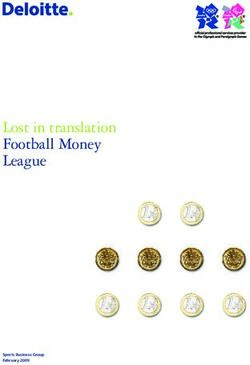 Lost in translation Football Money League - Mynewsdesk