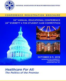 Healthcare For All: The Politics of the Promise - NAHSE