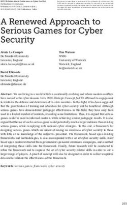 A renewed Approach to Serious Games for cyber Security - CCDCOE