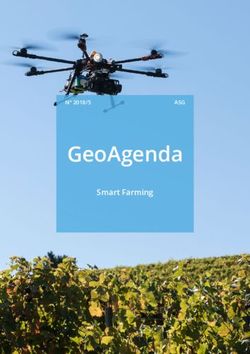GeoAgenda Smart Farming - N 2018/5 - Naturwissenschaften Schweiz