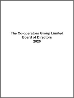 The Co-operators Group Limited Board of Directors 2020