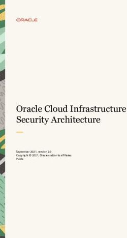 Oracle Cloud Infrastructure Security Architecture