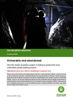 Vulnerable and abandoned - OXFAM MEDIA BRIEFING - ReliefWeb