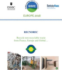 RECNOREC Recycle non recyclable waste from France, Europe and Global