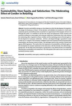Sustainability, Store Equity, and Satisfaction: The Moderating Effect of Gender in Retailing - MDPI