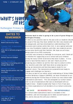 WHAT''S HAPPENING AT RPS - Rutherglen Primary School