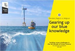 Gearing up our blue knowledge - Flanders Region in Belgium - Tackling ocean challenges in the UN Decade of Ocean Science - publicaties van de ...