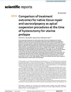 Comparison of treatment outcomes for native tissue repair and sacrocolpopexy as apical suspension procedures at the time of hysterectomy for ...
