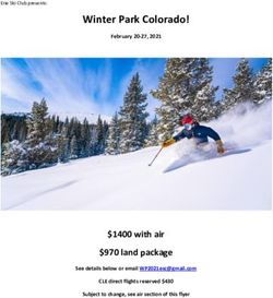 Winter Park Colorado! - $1400 with air $970 land package - February 20-27, 2021 - See details below or email - National Ski ...