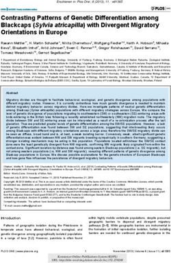 Contrasting Patterns of Genetic Differentiation among Blackcaps (Sylvia atricapilla) with Divergent Migratory Orientations in Europe