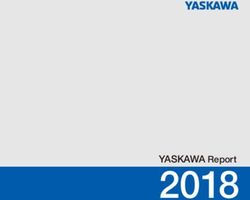 2018 YASKAWA Report - Yaskawa Electric Corporation