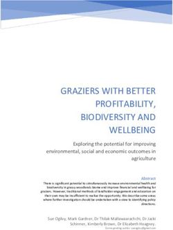 GRAZIERS WITH BETTER PROFITABILITY, BIODIVERSITY AND WELLBEING