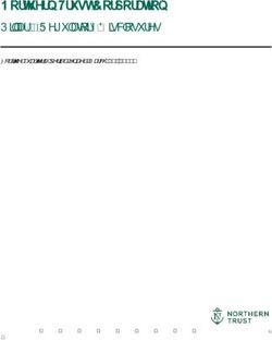 Northern Trust Corporation - Pillar 3 Regulatory Disclosures For the quarterly period ended March 31, 2019