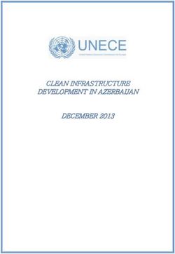 CLEAN INFRASTRUCTURE DEVELOPMENT IN AZERBAIJAN DECEMBER 2013 - UNECE