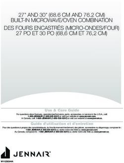 BUILT-IN MICROWAVE/OVEN COMBINATION DES FOURS ENCASTRÉS (MICRO-ONDES/FOUR) 27 PO ET 30 PO (68,6 CM ET 76,2 CM) - Trail Appliances