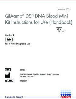 QIAamp DSP DNA Blood Mini Kit Instructions For Use Handbook January