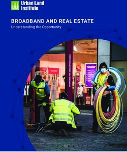BROADBAND AND REAL ESTATE - Understanding the Opportunity - ULI Knowledge Finder