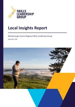 Local Insights Report - Marlborough interim Regional Skills Leadership Group