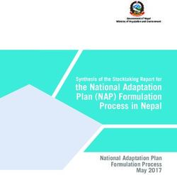 The National Adaptation Plan (NAP) Formulation Process In Nepal ...