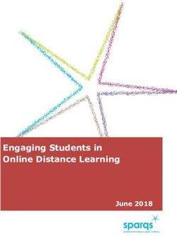 Engaging Students in Online Distance Learning - June 2018 - Sparqs