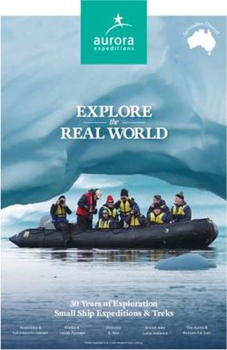 30 Years of Exploration Small Ship Expeditions & Treks