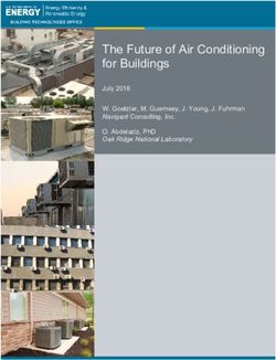 The Future of Air Conditioning for Buildings - July 2016 W. Goetzler, M. Guernsey, J. Young, J. Fuhrman Navigant Consulting, Inc. O. Abdelaziz ...