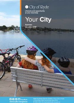 Your City Summer January 2019 - www.ryde.nsw.gov.au - NSW Government