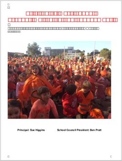 St Kilda Primary School Student Wellbeing and Engagement - Produced in consultation with the whole school community June 2018