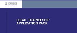 LEGAL TRAINEESHIP APPLICATION PACK - copfs
