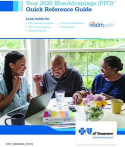 Quick Reference Guide - Your 2020 BlueAdvantage (PPO)SM Look inside for