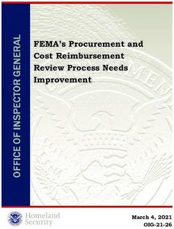 FEMA's Procurement and Cost Reimbursement Review Process Needs Improvement - March 4, 2021 - DHS OIG