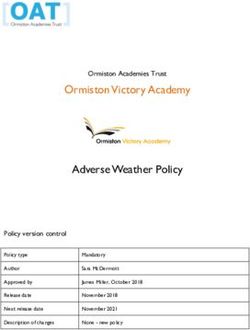 Ormiston Victory Academy Adverse Weather Policy