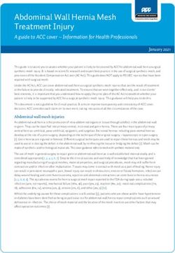 Abdominal Wall Hernia Mesh Treatment Injury - ACC