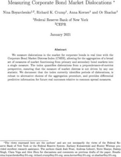 Measuring Corporate Bond Market Dislocations