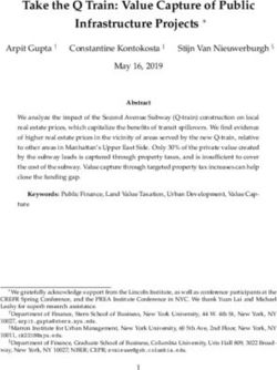Take the Q Train: Value Capture of Public Infrastructure Projects - Hoover Institution